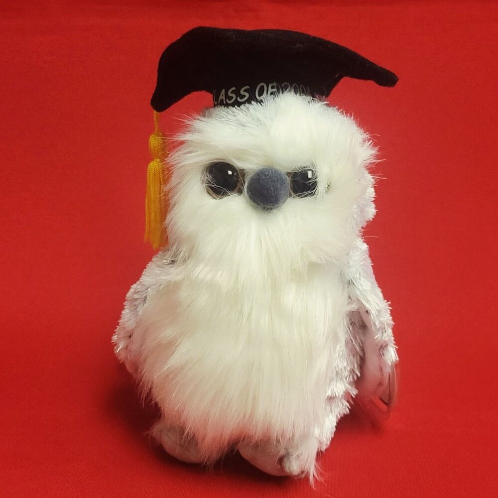 Ty Beanie Baby Class of 2004 The Owl Plush Toy Stuffed Animal
